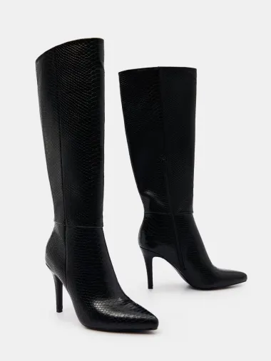 Čizme na visoku petu za elegantne i stylish zimske kombinacije