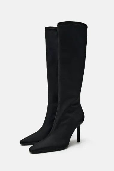 Čizme na visoku petu za elegantne i stylish zimske kombinacije