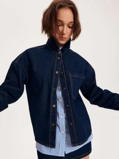 Košulje, bluze i sakoi od trapera - fantastični modeli iz Manga, Zara i Reserveda