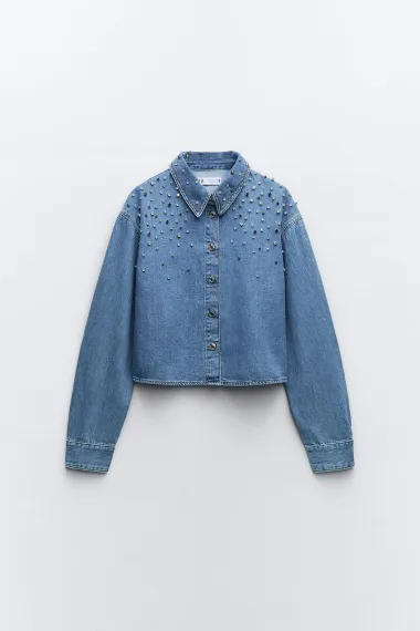 Košulje, bluze i sakoi od trapera - fantastični modeli iz Manga, Zara i Reserveda