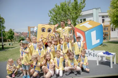Zaštitno lice RTL Kockice koje vole baš svi! Ima svoju animiranu seriju i plišanu verziju