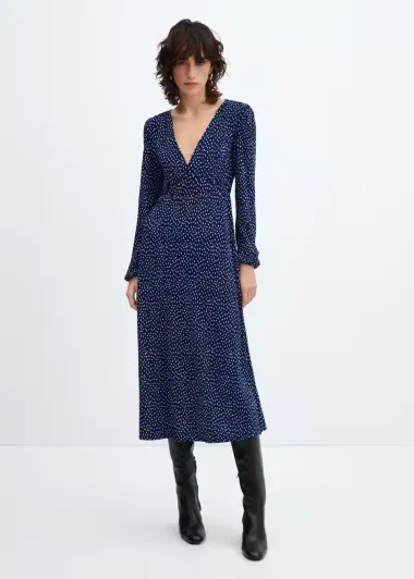 Midi haljine dugih rukava - najljepši modeli iz novih kolekcija H&M-a, Manga i Zare