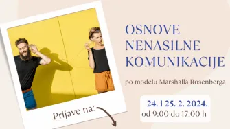 Edukacija 'Nenasilna komunikacija' uči nas kako jasno izraziti što želimo i trebamo