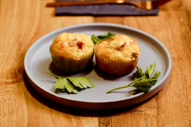 Baranjski muffini sa slaninom i sirom