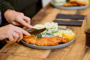 Recept za pohano meso i rizi-bizi