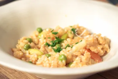 Recept za pileći rižoto s povrćem
