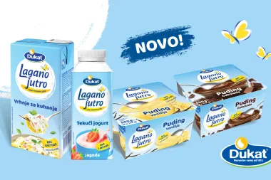 Dukat Lagano jutro predstavlja nove i na tržištu jedinstvene  mliječne proizvode bez laktoze