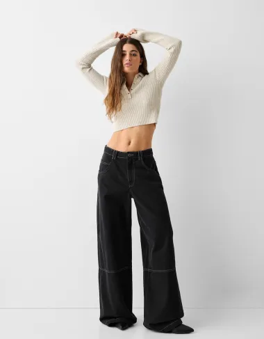 Hlače širokih nogavica pristaju svakome, a Bershka ima odlične modele