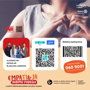 Rotary Club 1242 Zagreb pokrenuo novu humanitarnu akciju 'Pokaži ljubav'