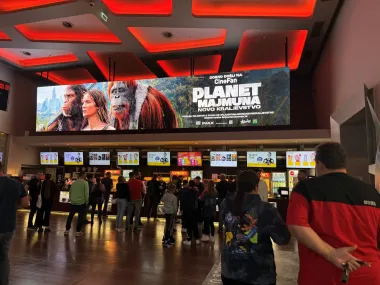 Dugo iščekivan nastavak 'Planet majmuna: Novo Kraljevstvo' od danas je moguće pogledati u Cinestar kinima