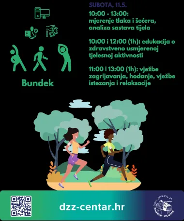 Vikend na Bundeku: Vježbe u prirodi, susret s liječnicima i nutricionistima
