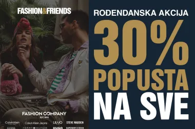 Fashion&Friends, Tommy Hilfiger, Calvin Klein, Guess, Liu Jo, Hugo, Steve Madden I Superdry – 30% popusta povodom velikog rođendana