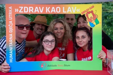 Dječja utrka 'Zdrav kao lav' zaklade Nora Šitum održat će se ove subote u parku Maksimir