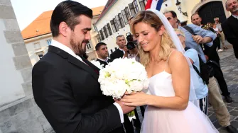 Antonija Blaće i suprug slave godišnjicu braka, a fotografije podsjetile na prekrasnu vjenčanicu