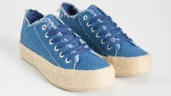 Stylish dodatak: Nose se tenisice s jutenim potplatom