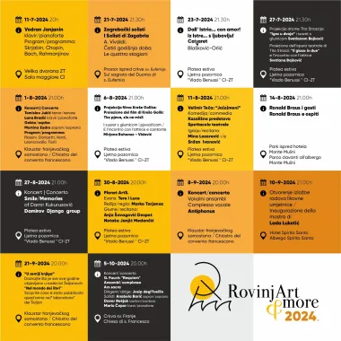 Spektakularno otvaranje 6. festivala Rovinj Art&more povezalo je umjetnost, glazbu i delicije