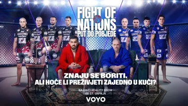 Napeta serija 'U klinču' i nova epizoda jedinstvenog borilačkog reality showa stižu na Voyo
