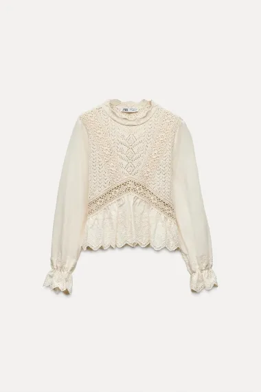 Čipkane bluze boho stila novi su omiljeni komadi