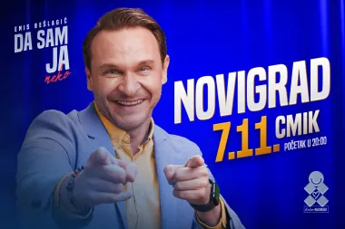 Enis Bešlagić svojom predstavom 'Da sam ja neko' ponovno u Istri