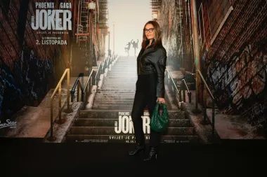 Glamurozno ludilo napunilo je sinoć IMAX kino u Zagrebu na premijeri filma 'Joker: ludilo u dvoje'