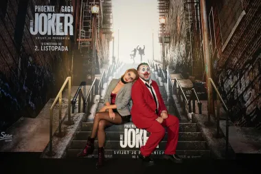 Glamurozno ludilo napunilo je sinoć IMAX kino u Zagrebu na premijeri filma  'Joker: ludilo u dvoje'