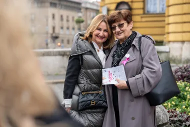Ružičasta povorka podrške obilježila 25. Dan ružičaste vrpce