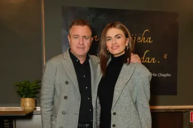 Branka Krstulović i suprug Hrvoje modno su se uskladili za premijeru