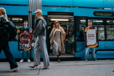 Zagrebački tramvaj kao modna pista u pokretu? Ovo se ne viđa svaki dan!