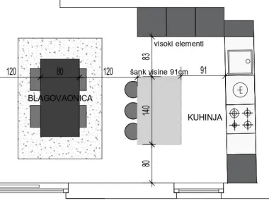 Mirjana Mikulec ima odličnu ideju kako minimalistički urediti blagovaonicu