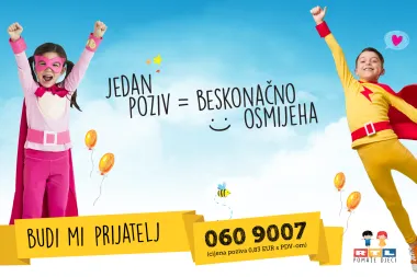 Počela humanitarna kampanja 'Budi mi prijatelj': Samo jedan poziv njihov je korak sretnijem djetinjstvu!