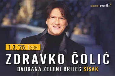 Zdravko Čolić, ususret Danu žena, priprema veliki koncert u Sisku
