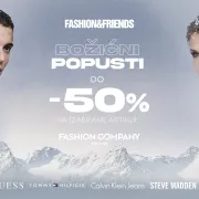 Najsjajniji božićni popusti su stigli! Do 50% na omiljene brendove u Fashion Company trgovinama!