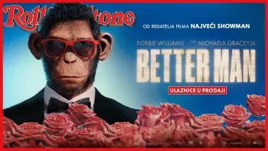 Biografski film o baš Robbieju Williamsu, o kojem priča cijeli svijet, od 26.12. u CineStaru