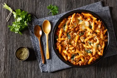 Recept za kremastu zapečenu tjesteninu s tunom i sirom