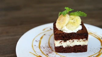 Recept za kremaste banana čokoladne kocke
