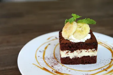 Recept za kremaste banana čokoladne kocke