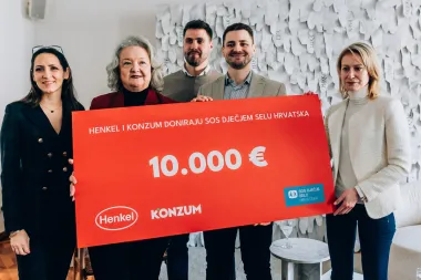 SOS Dječjem selu Hrvatska uručena donacija od Henkela i Konzuma