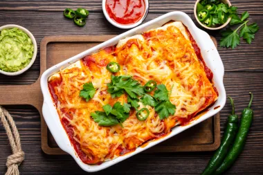 Najbolje iz meksičke kuhinje: Imamo recept za enchilade s piletinom i grahom