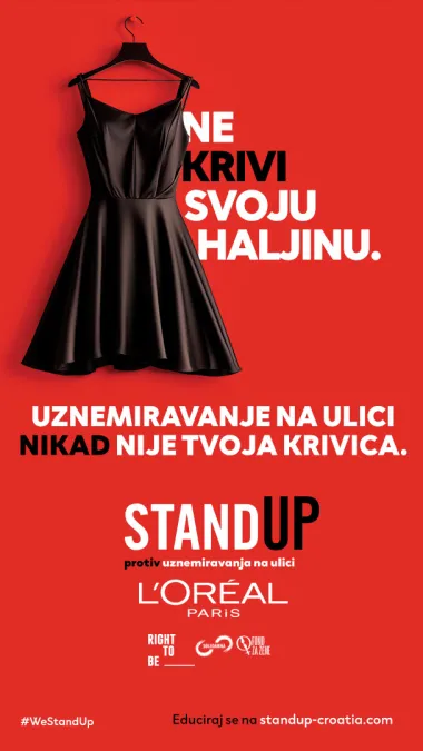 Buketi umjesto straha: L’Oréal Paris kampanjom 'Uznemiravanje na ulici nikada nije tvoja krivica' osnažuje žene
