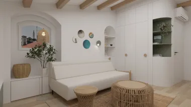 Šarmantni mali stan u središtu Rovinja uređen prema ideji Mirjane Mikulec