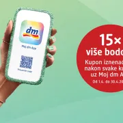 Uz aplikaciju 'Moj dm' ovog travnja dobivate još više