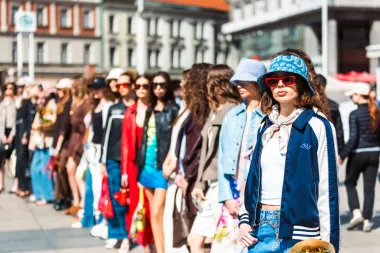 Modni show i top modeli na zagrebačkoj špici zatekli i oduševili prolaznike!