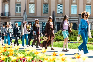 Modni show i top modeli na zagrebačkoj špici zatekli i oduševili prolaznike!