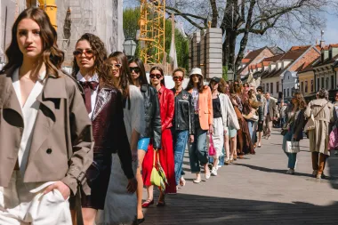 Modni show i top modeli na zagrebačkoj špici zatekli i oduševili prolaznike!