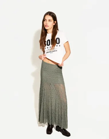 Čipkaste suknje boho stila osvojile su modne piste i ulice