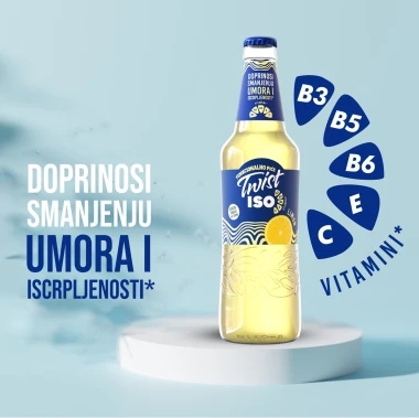 Twist ISO donosi novost u rastućoj kategoriji izotonika – novo iz Hrvatske, sada i s okusom nara