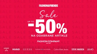 Počeo je modni val ljeta – do 50% popusta u Fashion&amp;Friends trgovinama i online!
