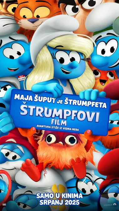 Maja Šuput u zagrljaju svojih najmlađih fanova na premijeri 'Štrumpfovi film'
