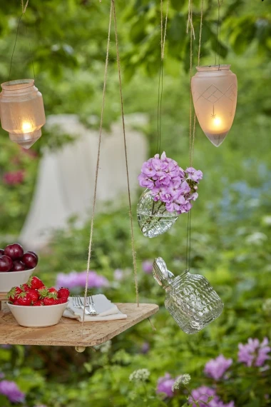 Stiglo je vrijeme pelargonija: Kreativne viseće dekoracije s pelargonijama