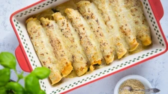 Recept za ukusne zapečene palačinke sa sirom i špinatom